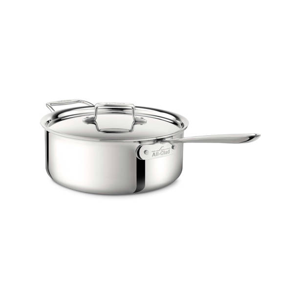 AllClad D3™ Compact Stainless 0.5qt. Stainless Steel Butter Warmer